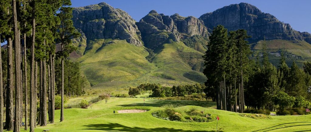 Golfplatz des Erinvale Golf Club in Südafrika